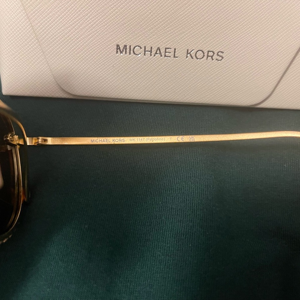 Michael Kors Portofino 1147 Aviator Sunglasses - Picture 4 of 7